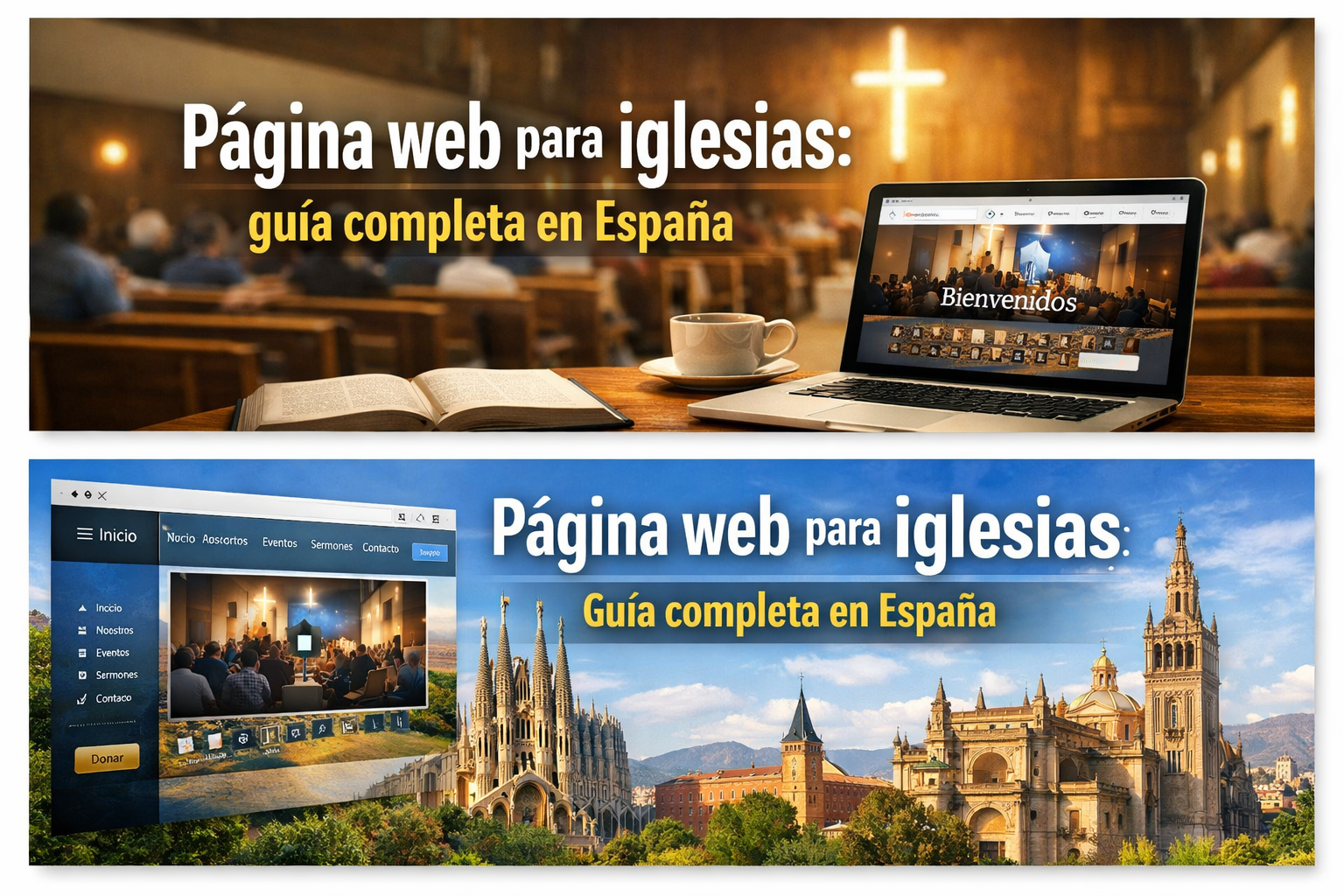 Guía para crear webs de iglesias