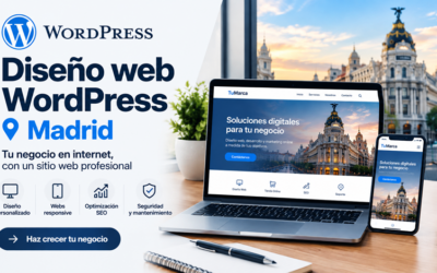 Diseño web WordPress Madrid: crea una imagen profesional