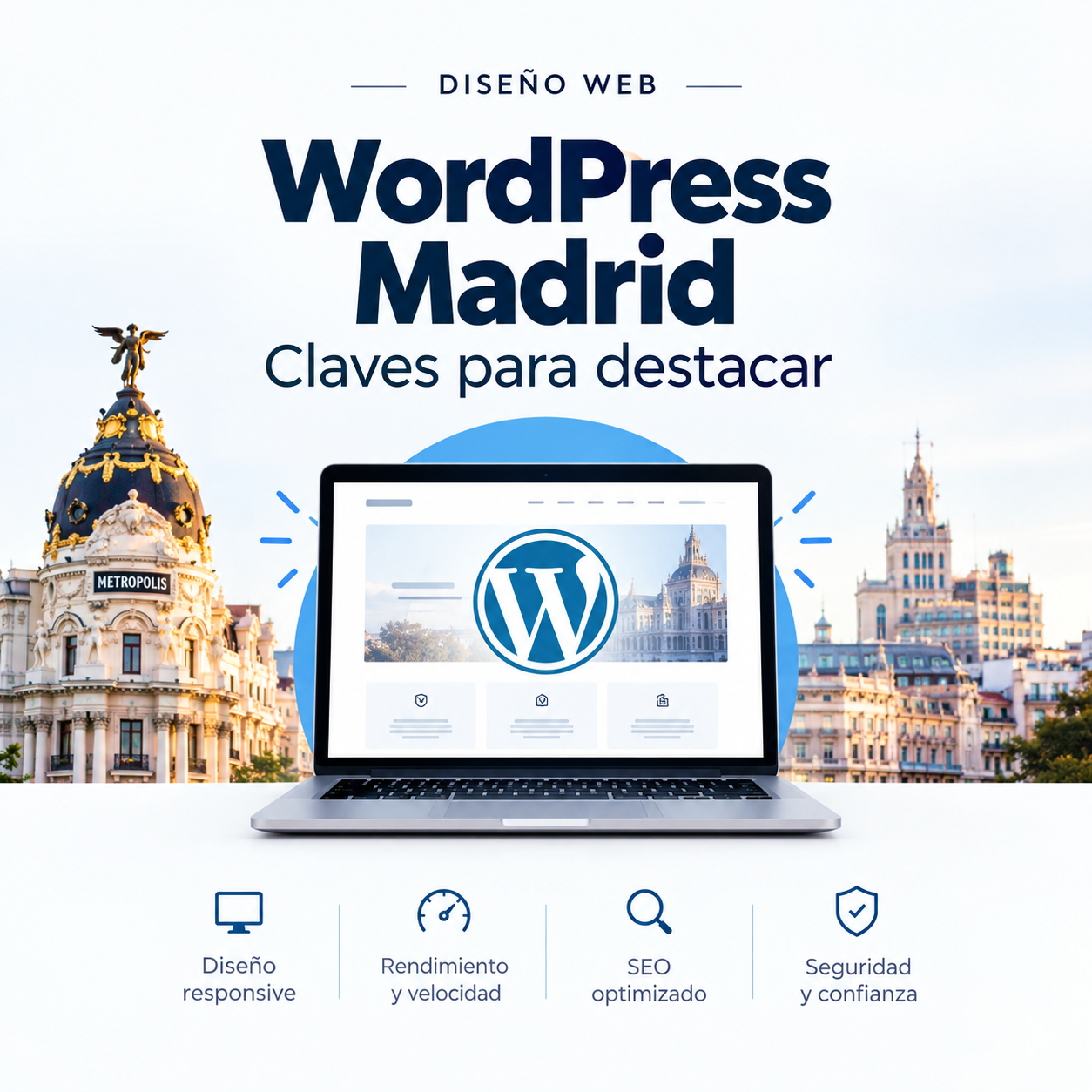 diseño web WordPress Madrid Diseño web WordPress Madrid: claves para destacar