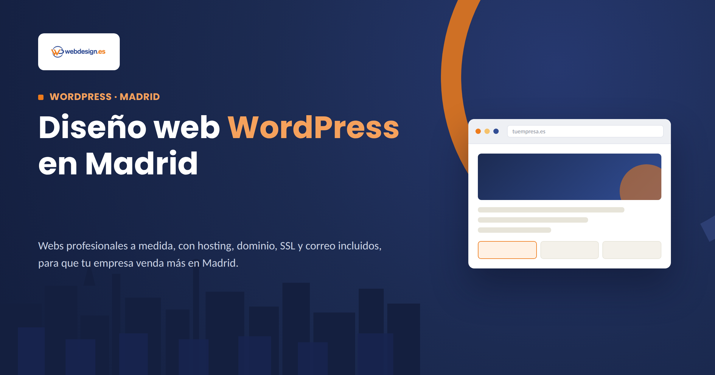 Cómo mejorar tu empresa con diseño web WordPress en Madrid Cómo mejorar tu empresa con diseño web WordPress en Madrid